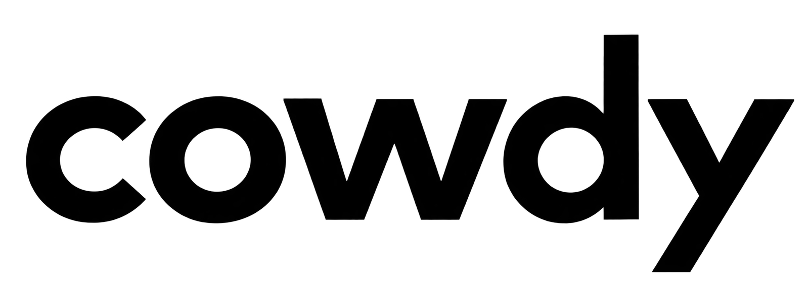 cowdy black logo